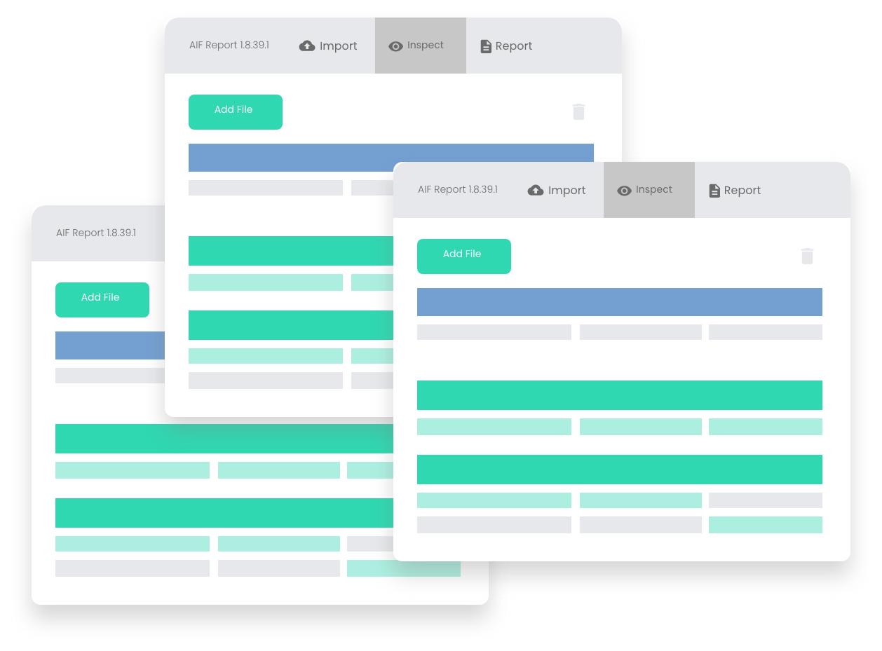 AIFMD reporting XML collection visual